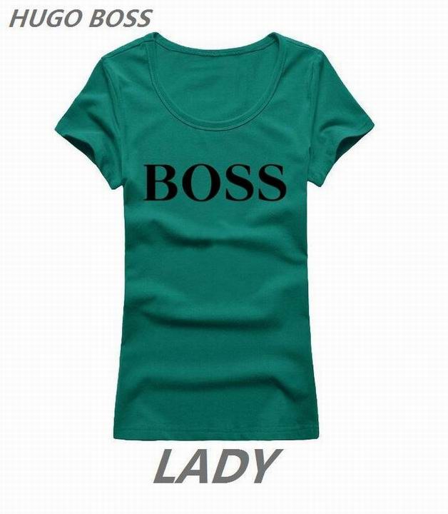 BOSS short round collar T woman S-XL-088